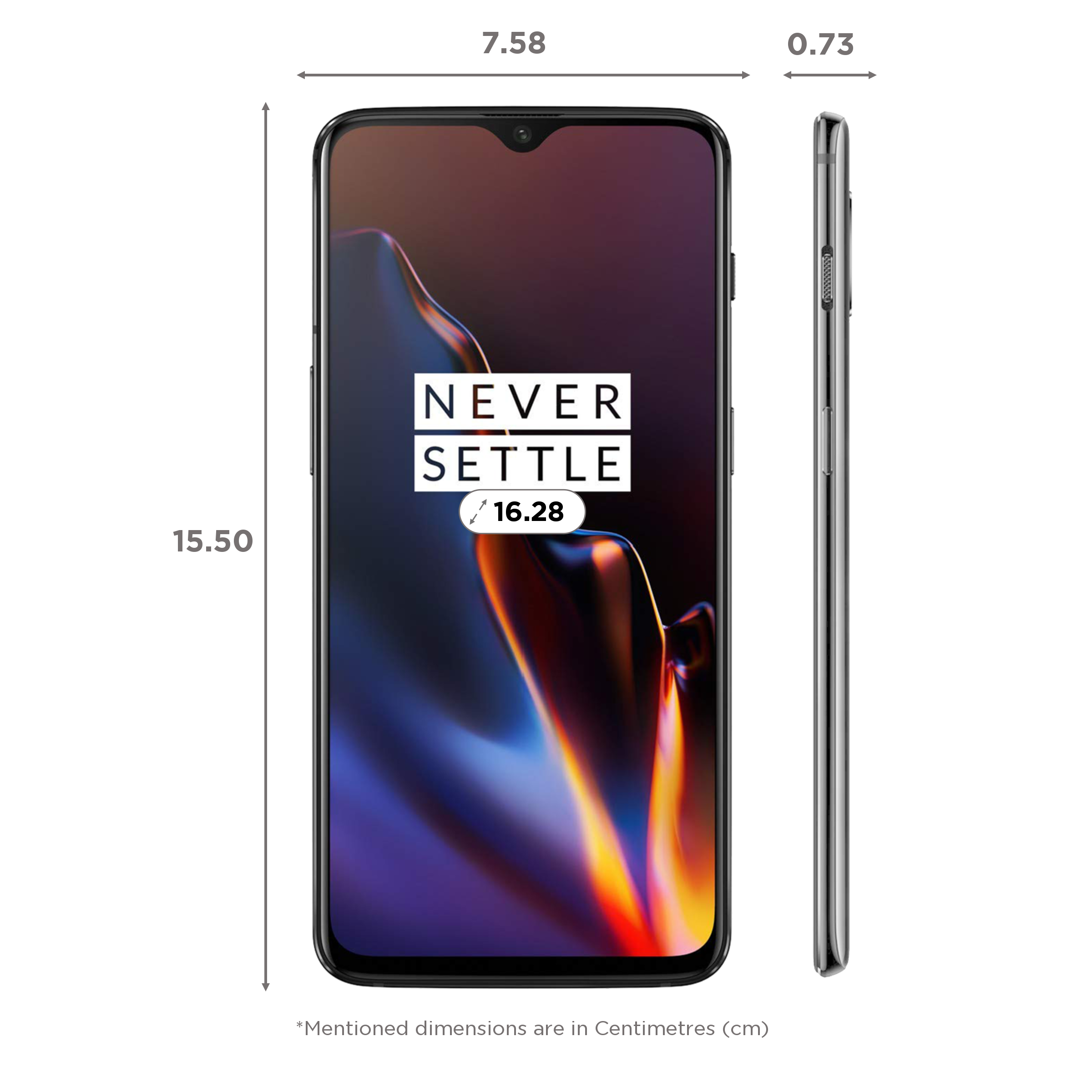 Buy Refurbished OnePlus 6T (6GB RAM, 128GB, Mirror Black) Online